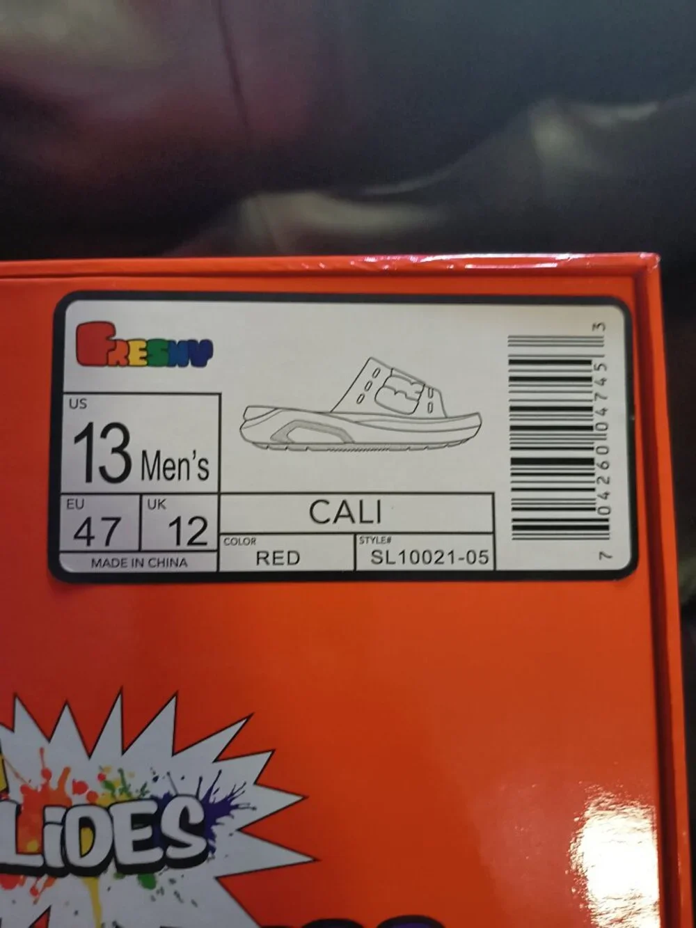 Cali Slides Mens Size 13 (retail $55 non negotiable)